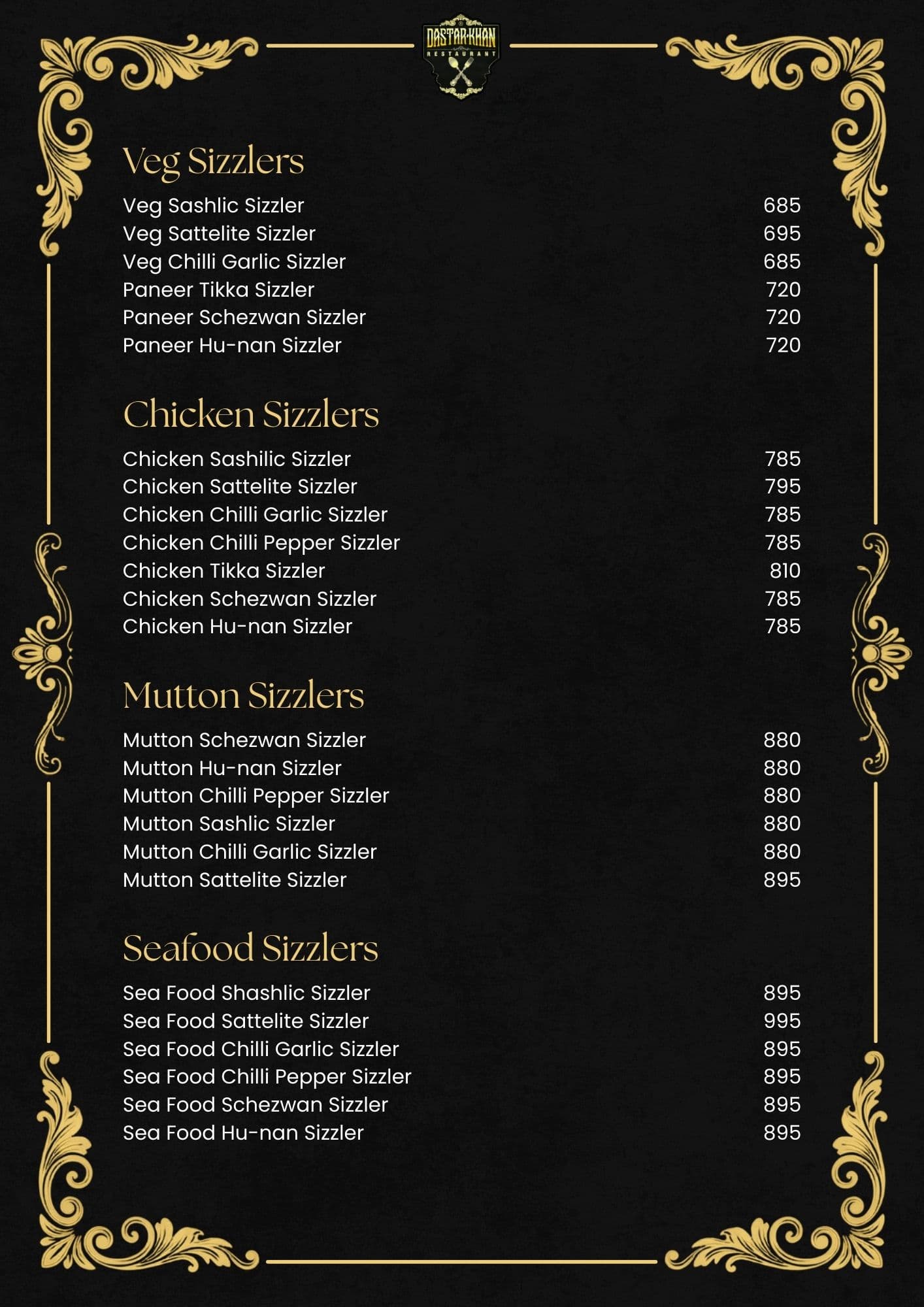 Menu Page 7